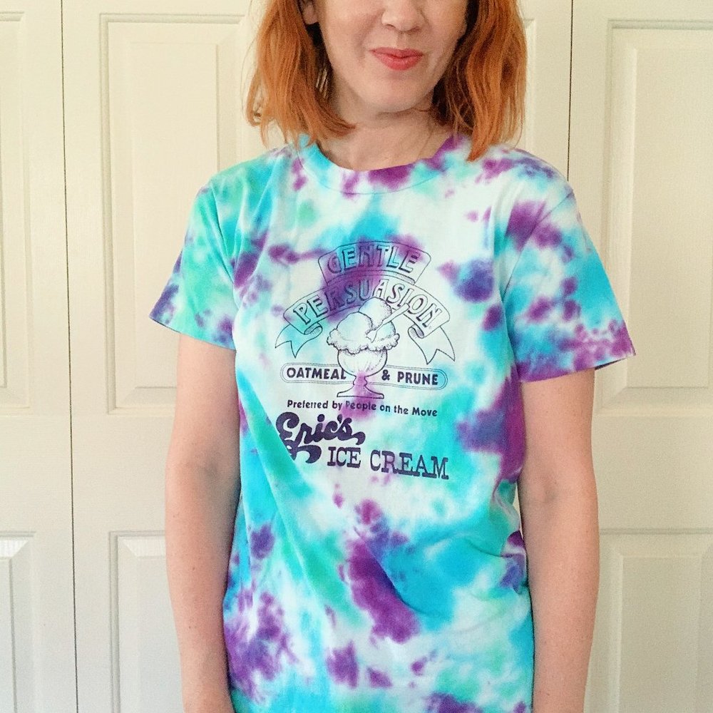 gentle persuasion tie dye tee, medium